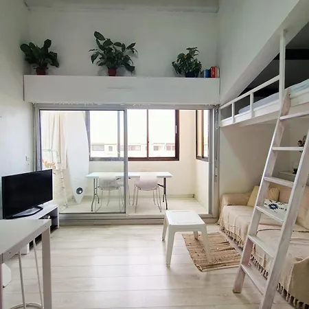 Апартаменты Mezzanine Pour 4 Avec Loggia Et Vue Mer, Animaux Admis - Fr-1-799-25 Ле Баркарес