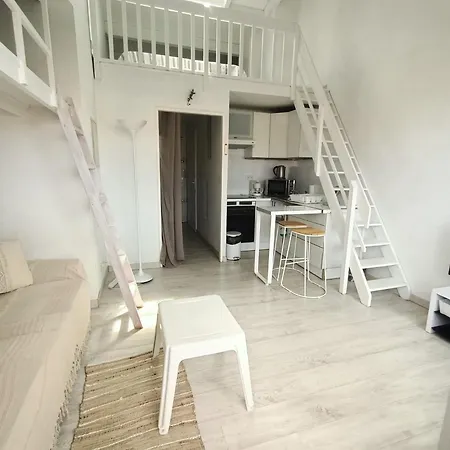 Mezzanine Pour 4 Avec Loggia Et Vue Mer, Animaux Admis - Fr-1-799-25 Апартаменты Ле Баркарес